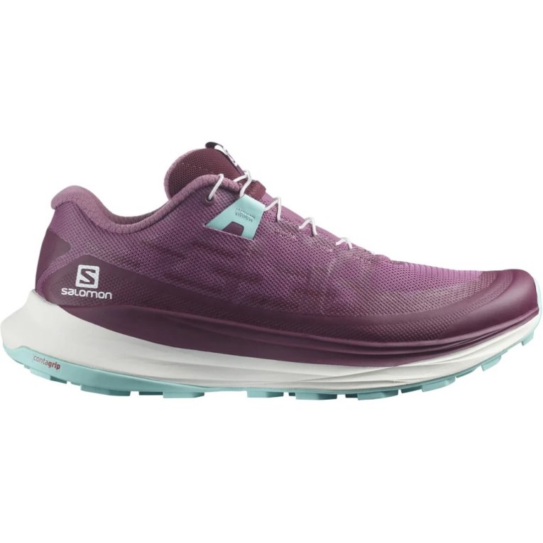 Tenis Para Trail Running Salomon Ultra Glide Mujer Vino | MX LSJR587